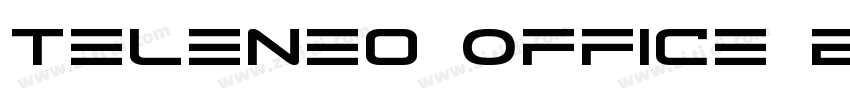 TeleNeo Office Bold字体转换